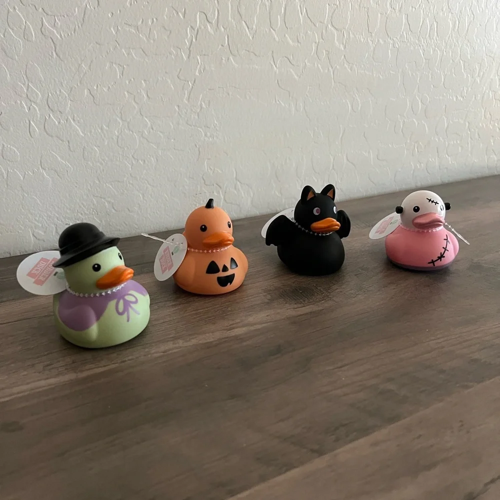 Target Bullseye Playground Halloween Rubber Ducks Witch Pumpkin Bat Frankenstein